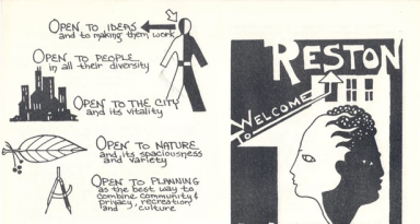Welcome to Reston: An Open Community Brochure (Courtesy of Reston Historic Trust & Museum)