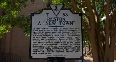 Reston: A New Town historical marker