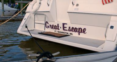 Boat named Great Escape Fort Washington, MD