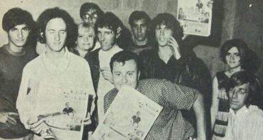 The Doors with DeeJay Jack Alix (Photo source: Clinton Star Ledger)
