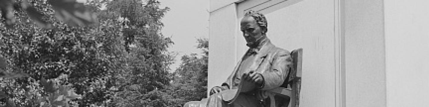 Buchanan statue in Meridian Hill Park (Source: Library of Congress)